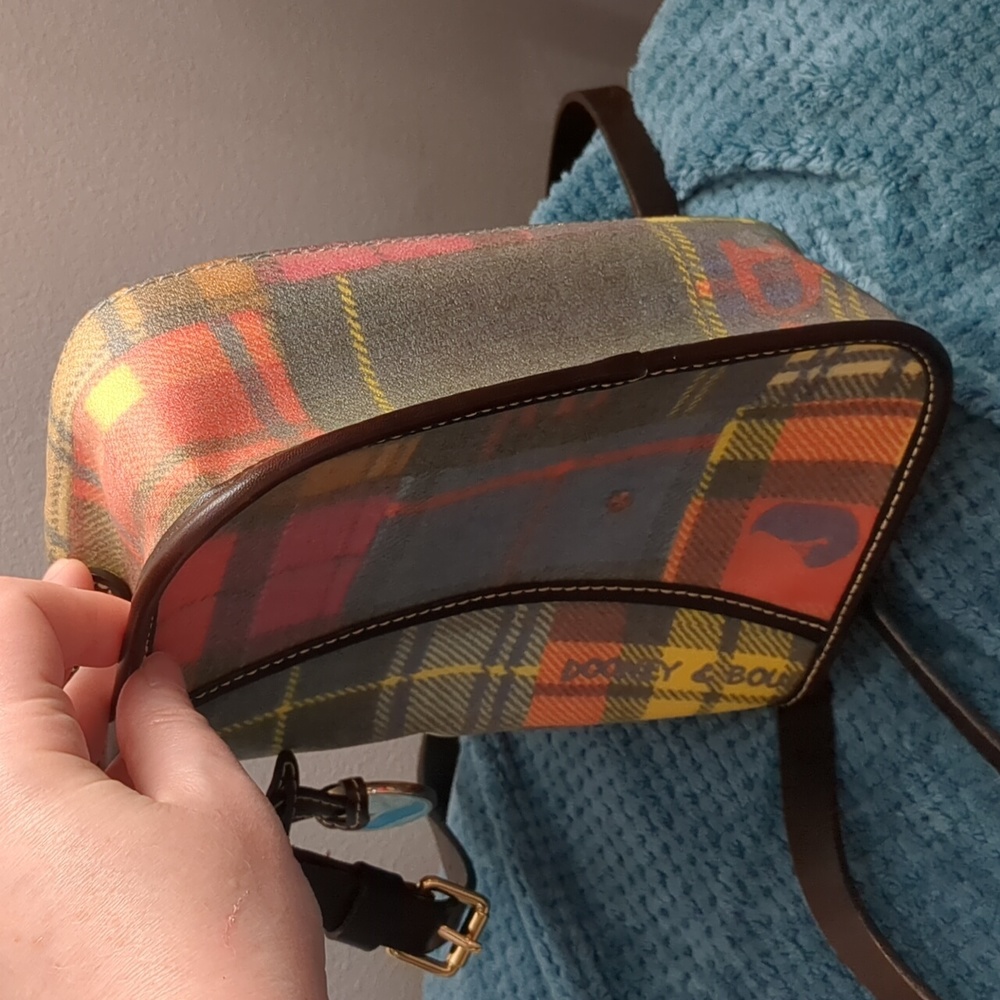 Dooney & Bourke Madras Picnic Lady Bug Crossbody - Picture 8 of 8